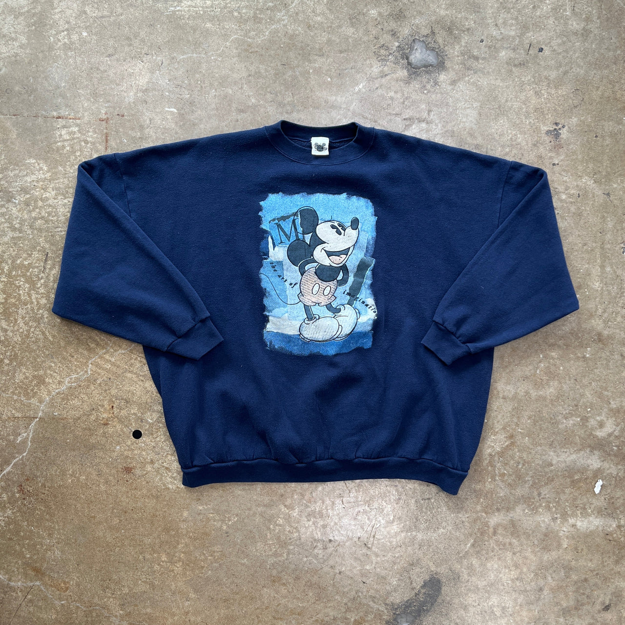 90s Disney Mickey Mouse Art of Imagination Crewneck