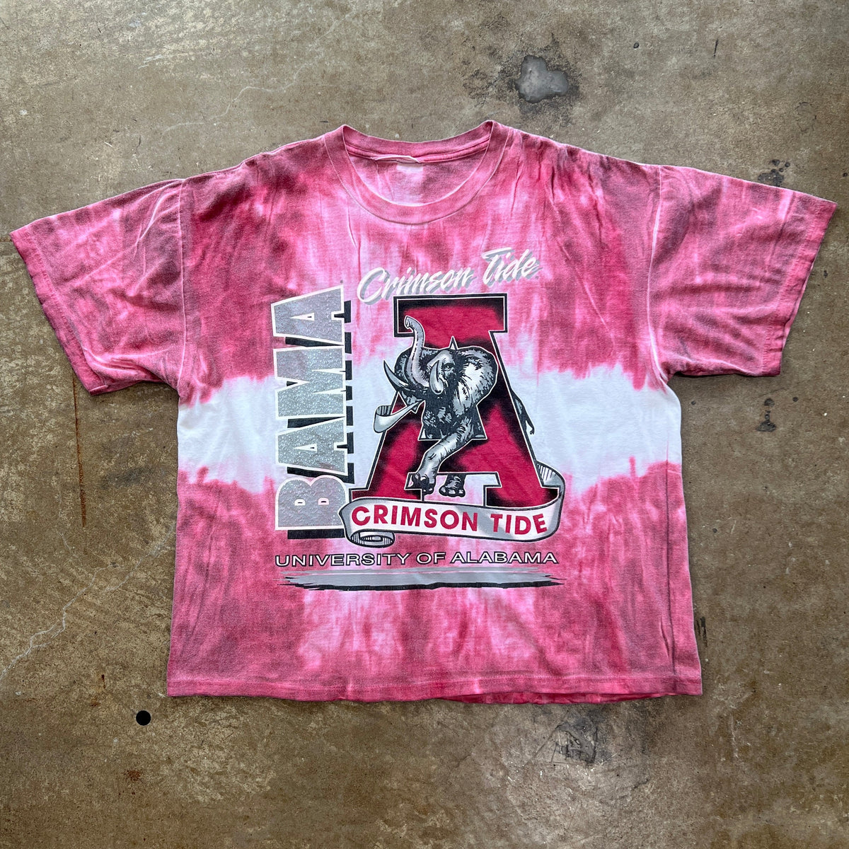Alabama Crimson Tide Tie Dye Tee