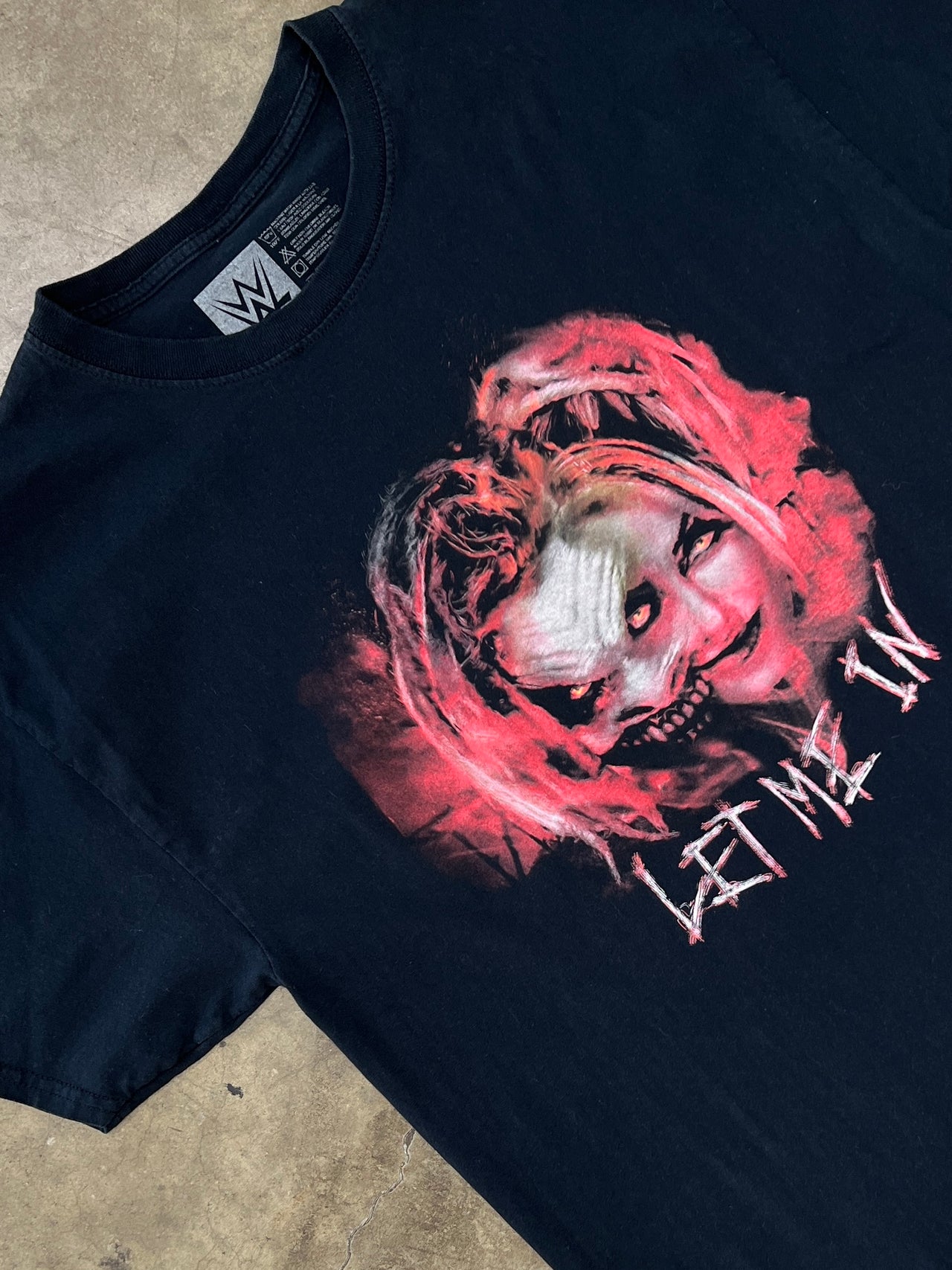 WWE The Fiend and Alexa Bliss Let Me In Wrestling Tee Large
