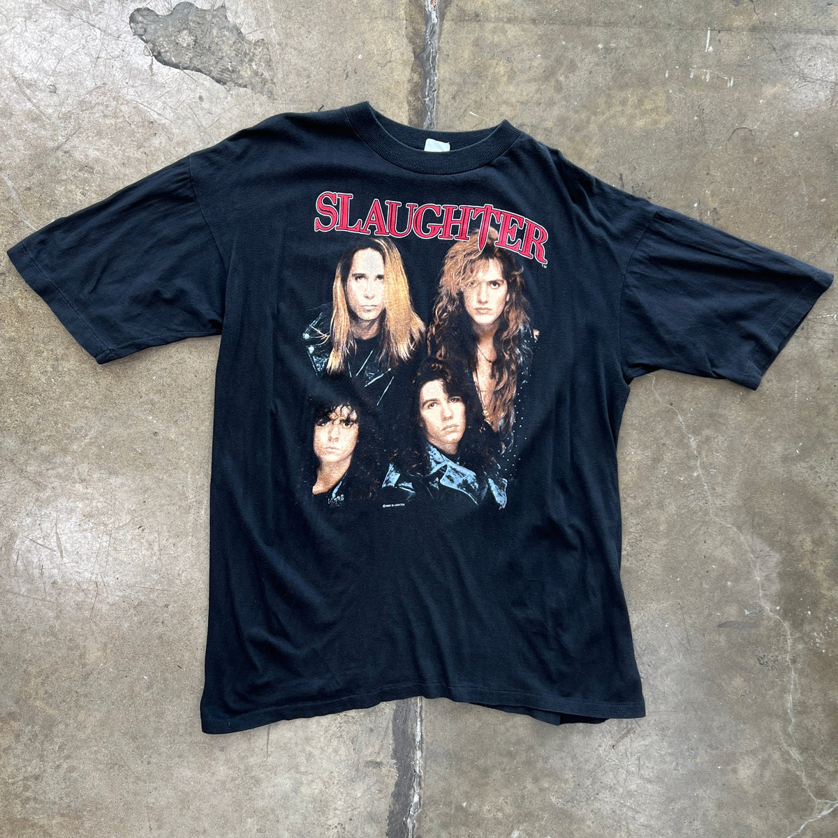 1991 Slaughter Stick It To Ya Tour Band Tee