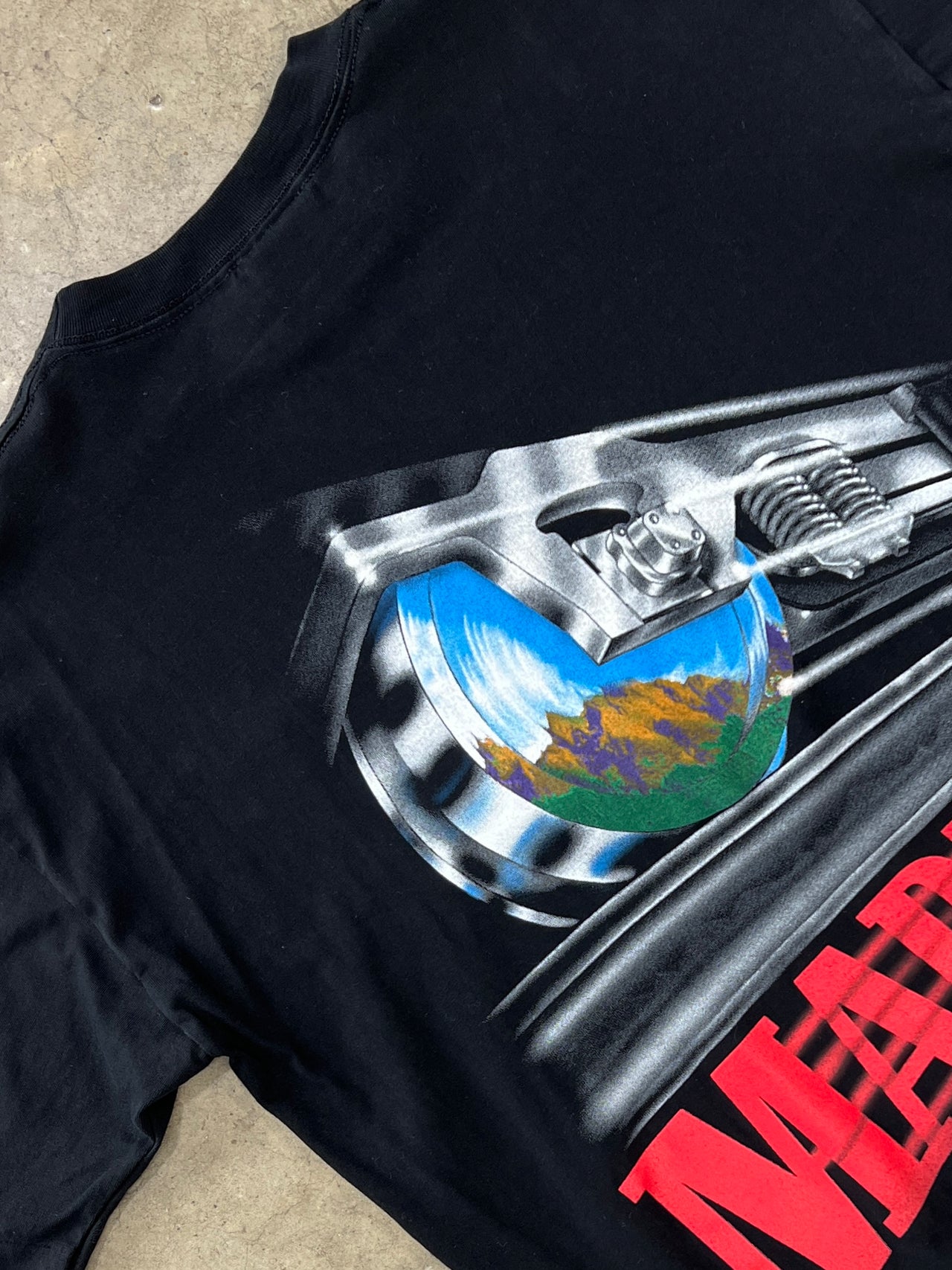 Marlboro Unlimited Train Mountain Single Stitch Pocket Tee