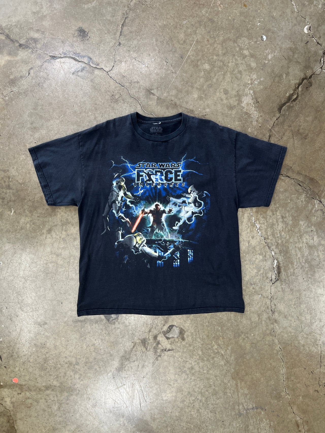 2008 Star Wars Force Unleashed Video Game Tee