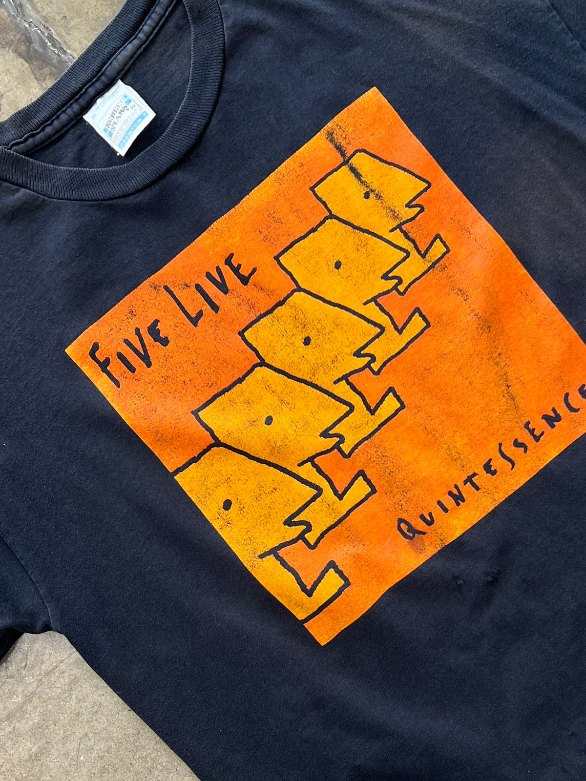 90s Five Live Quintessence Tour Band Tee