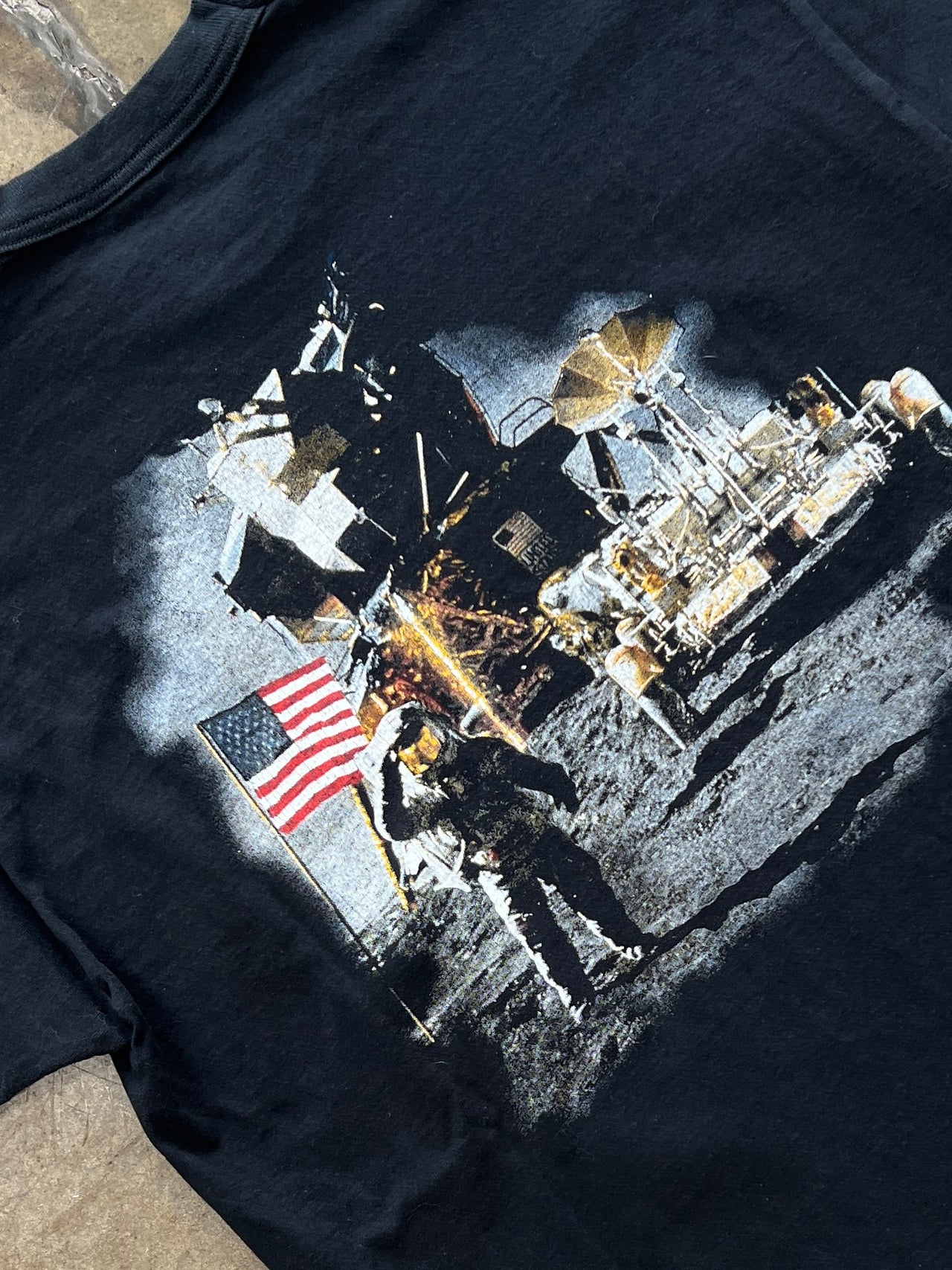 NASA Moon Landing Space Earth Tee