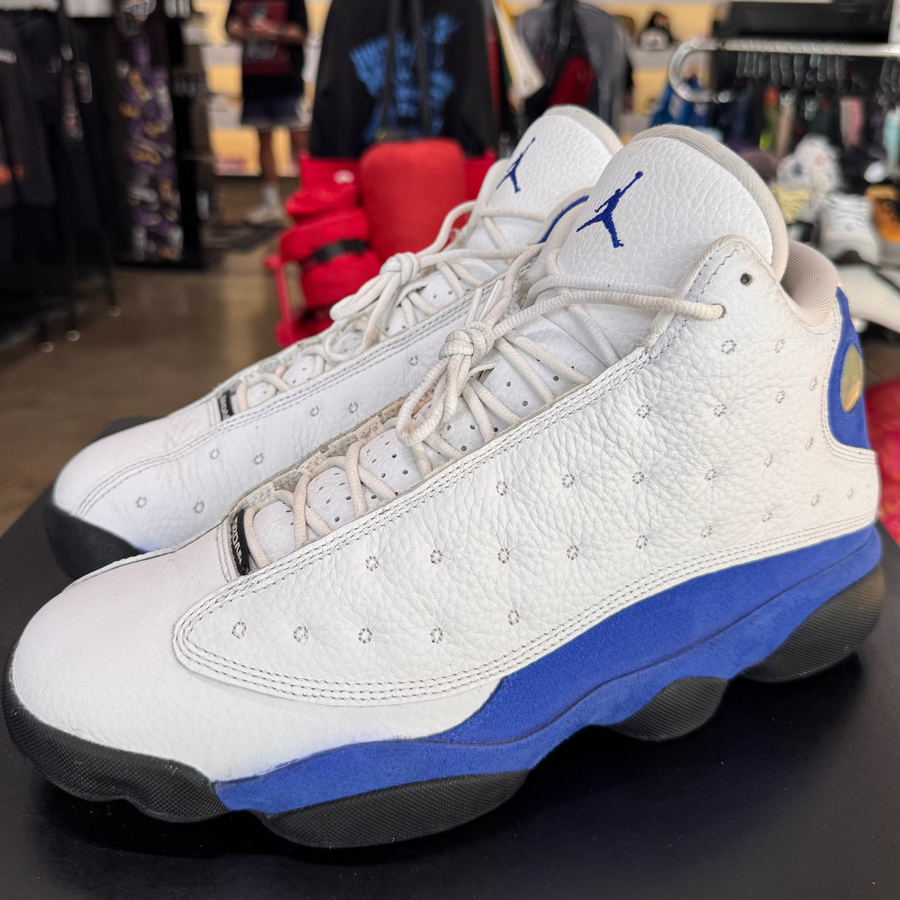 Air Jordan 13 White Hyper Royal Blue (2018)
