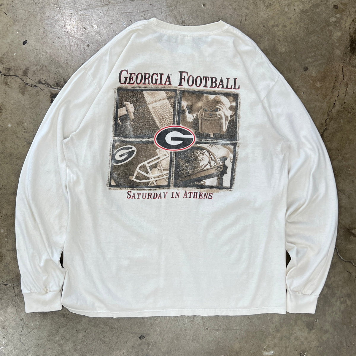 Georgia Football Athens Long Sleeve Tee