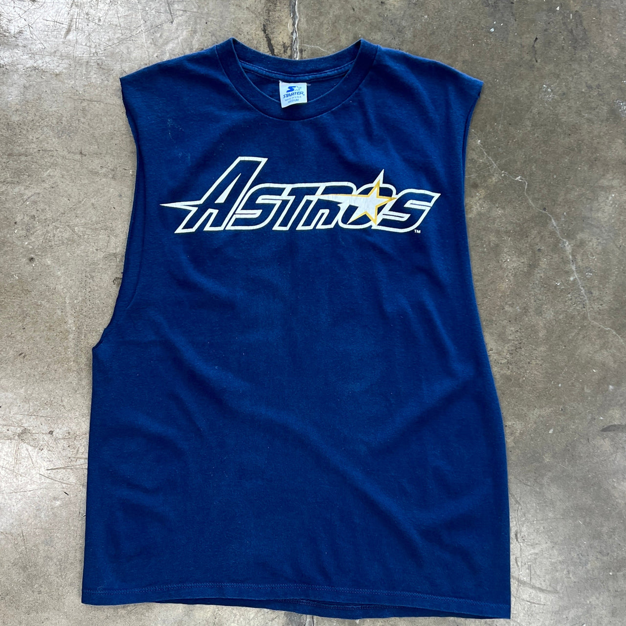 Starter MLB Houston Astros Ken Caminiti Cut Off Tee