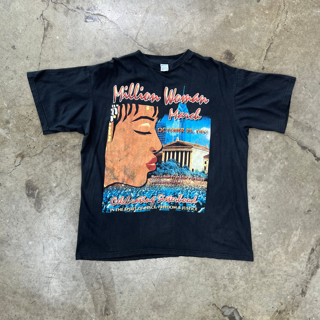 1997 Million Woman March Social Justice Tee