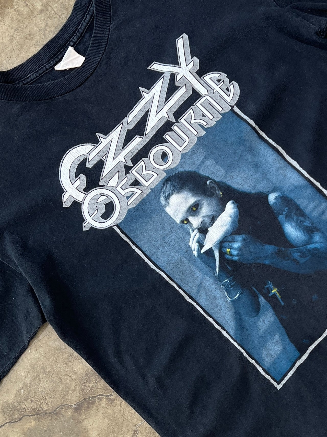 1992 Ozzy Osbourne The Last Bloody Show Cronies Band Tee