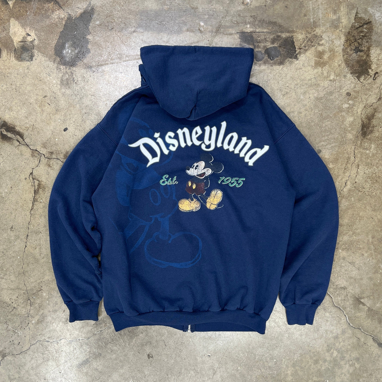 Disneyland Mickey Mouse Full Zip Hoodie