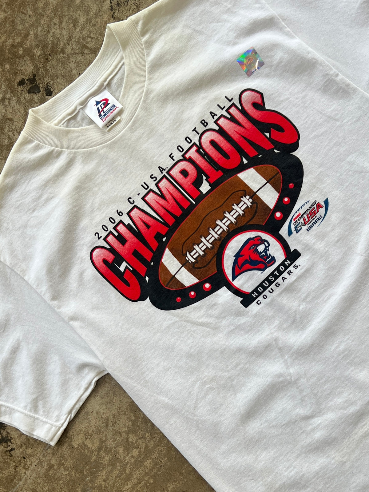 2006 Y2K Houston Cougars Football Champions DS Tee