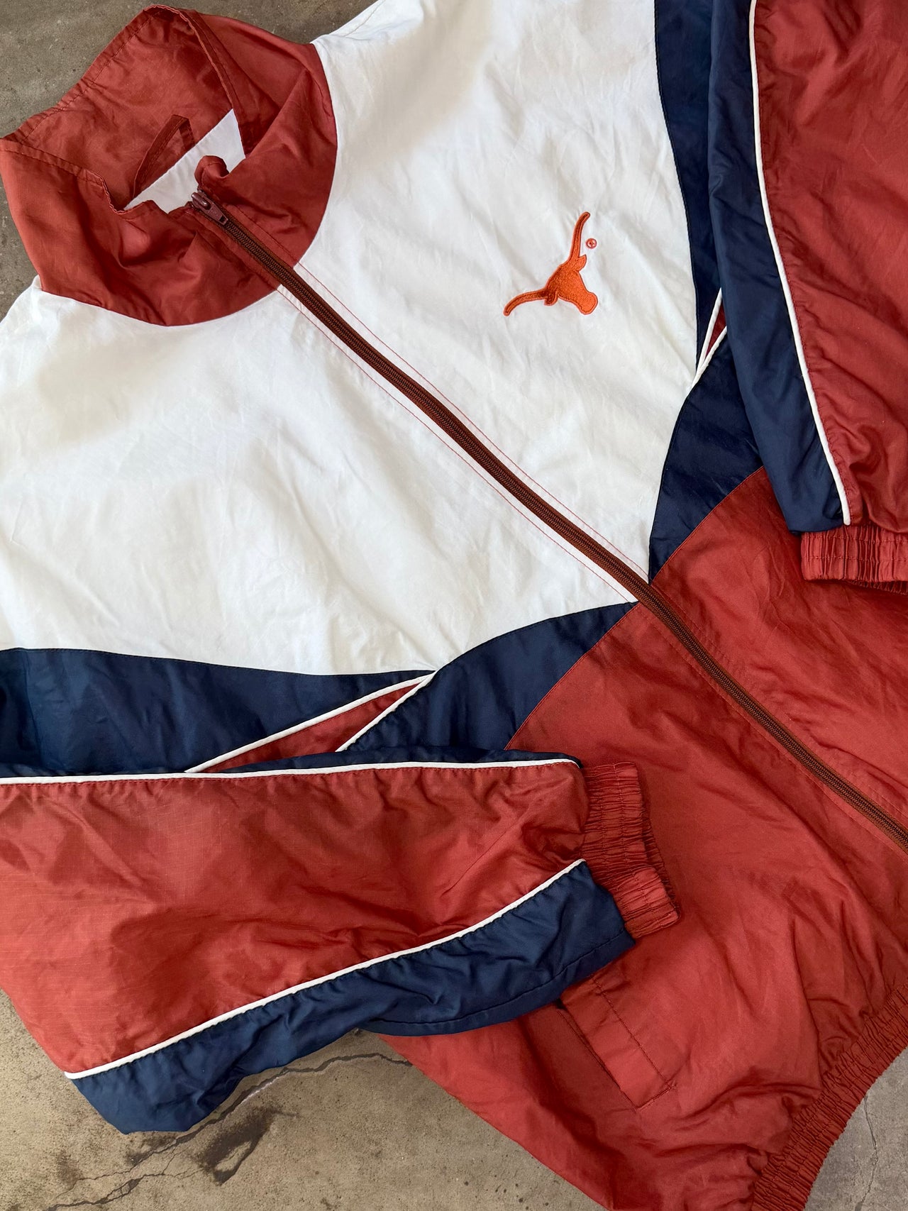 90s ProPlayer Texas Longhorns Windbreaker Jacket