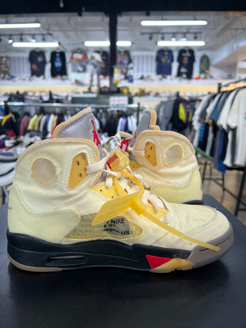 Air Jordan 5 Off White Sail (2020)