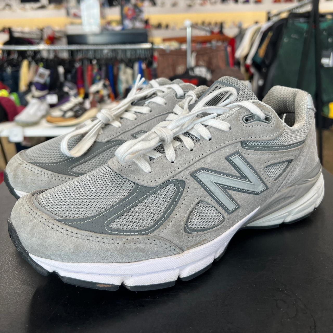 New Balance 990v4 MiUSA Grey Silver (2023)