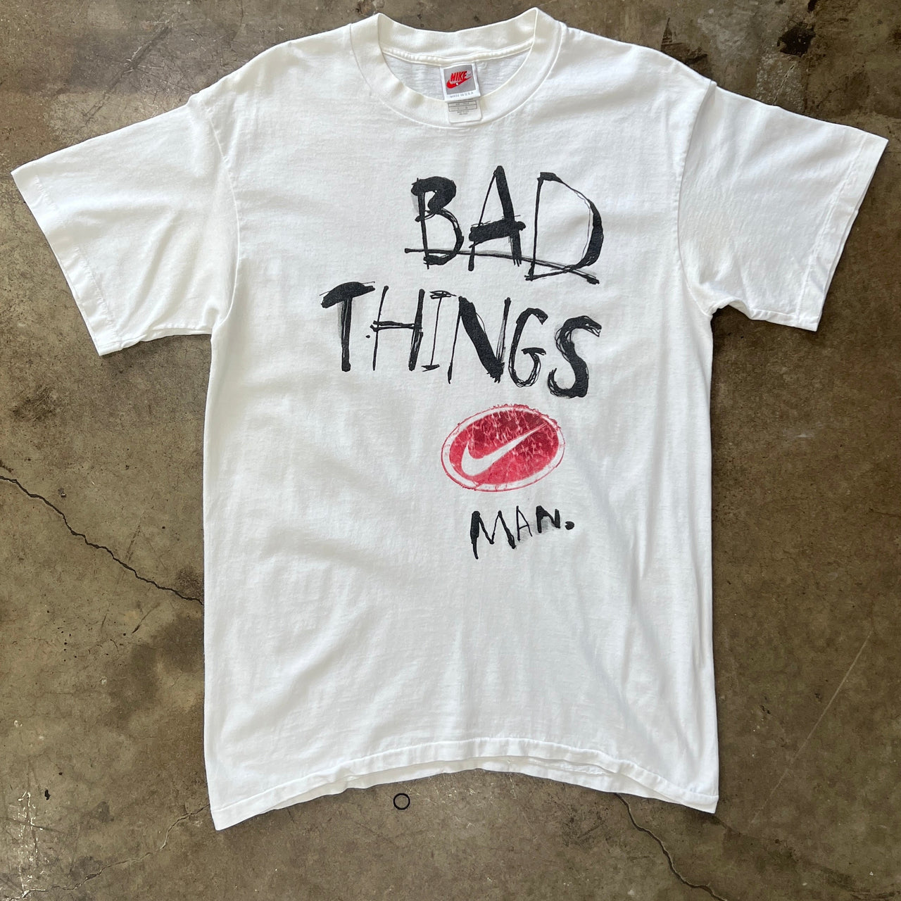 90s Nike Bad Things Man Tee