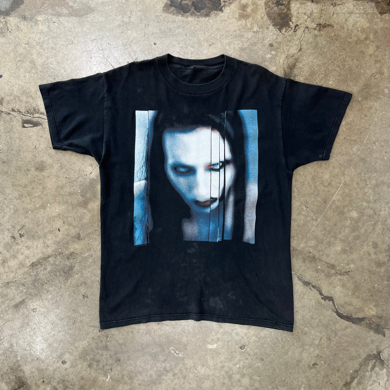1998 Marilyn Manson Long Road Out of Hell Tee
