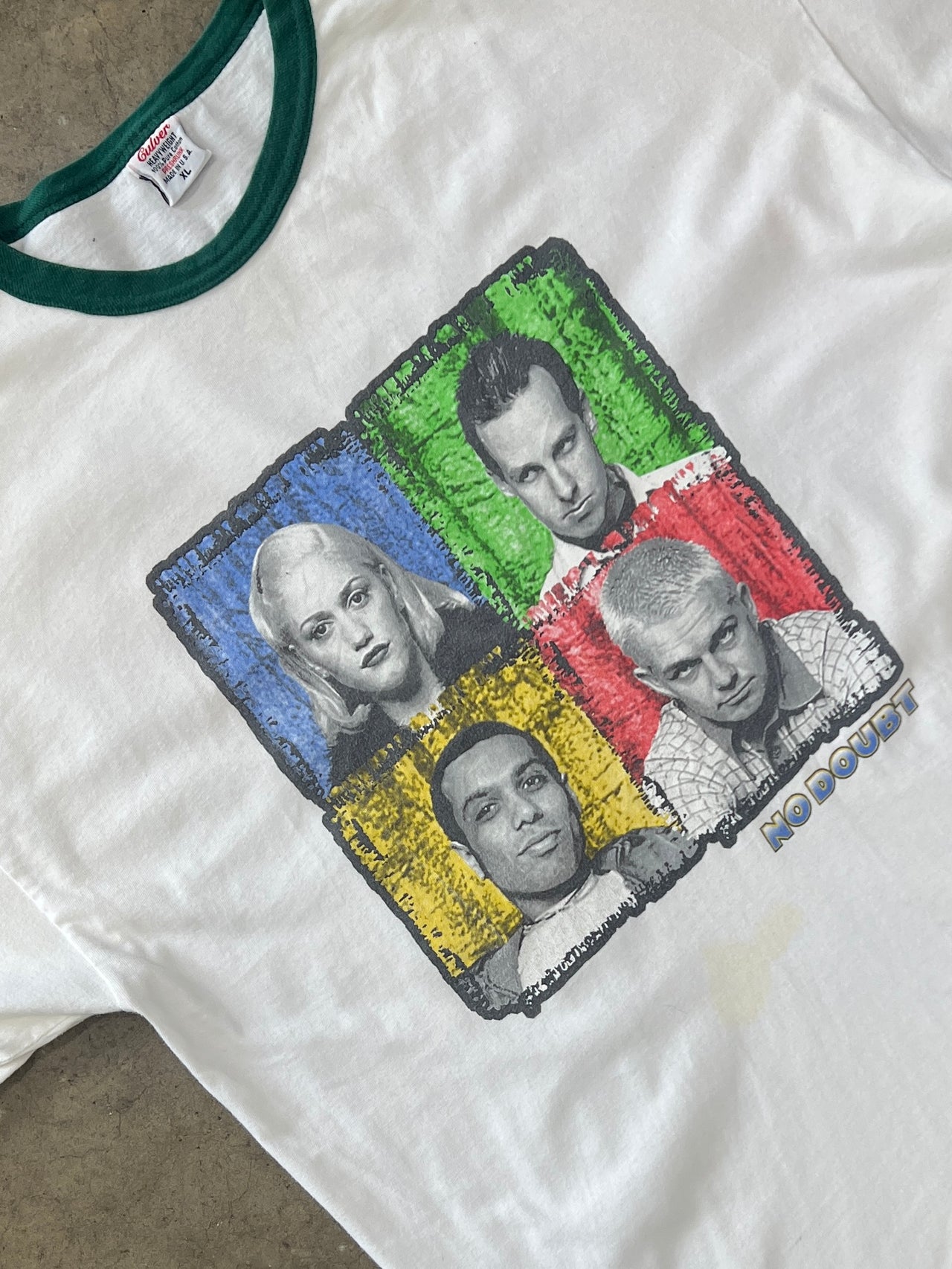 90s No Doubt Band Culver Ringer Tee