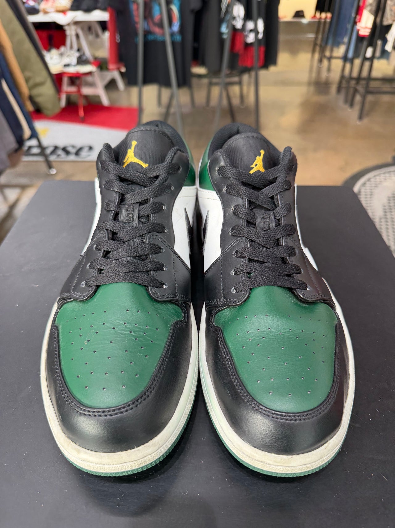 Air Jordan 1 Low Green Toe (2021)