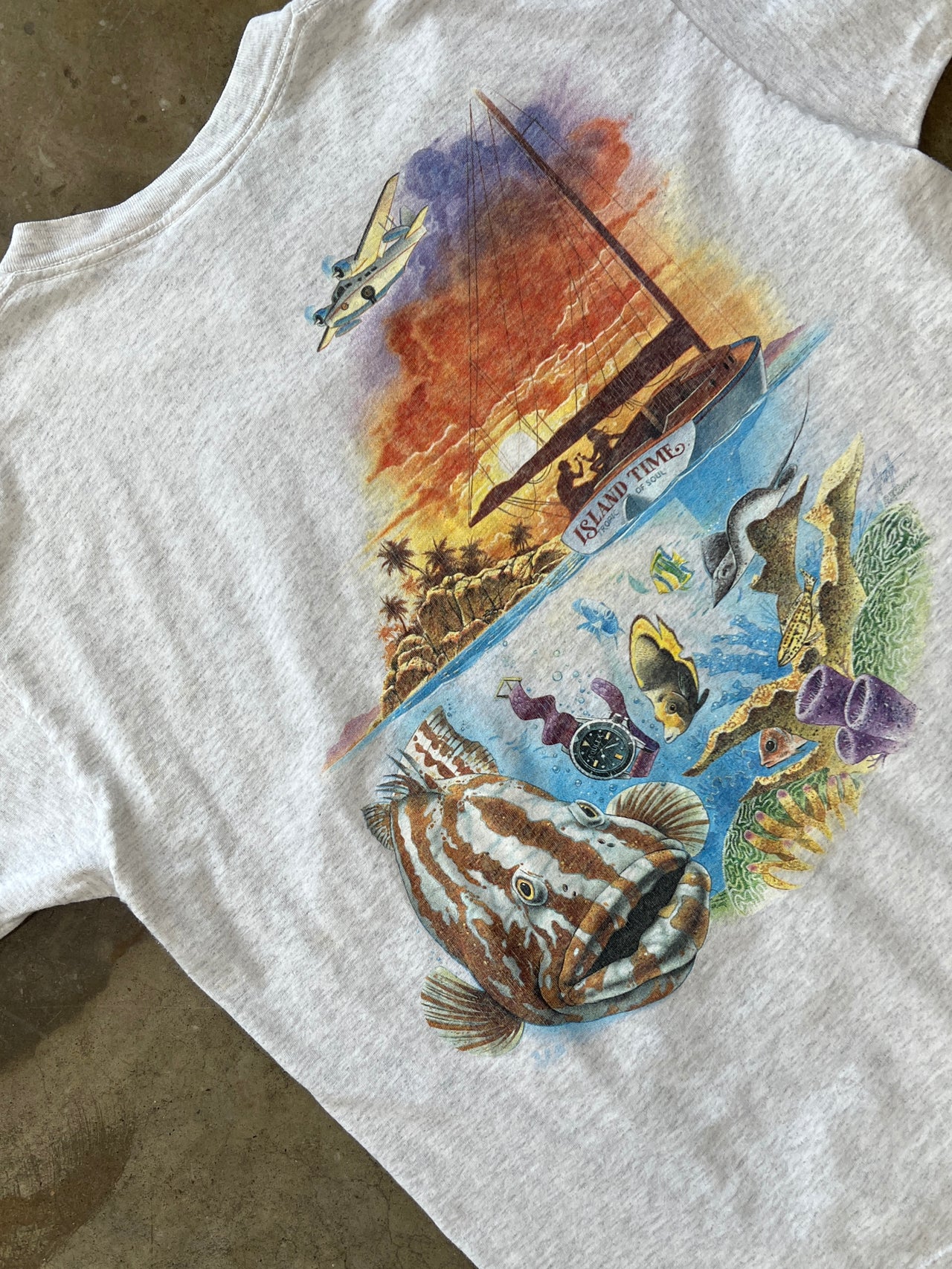 Panama City Beach Single Stitch Vacation Tee