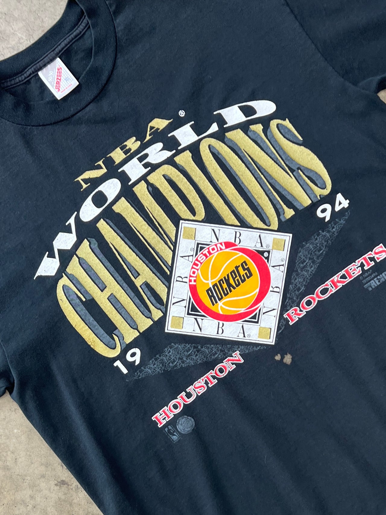 NBA 1994 Houston Rockets World Champions Tee