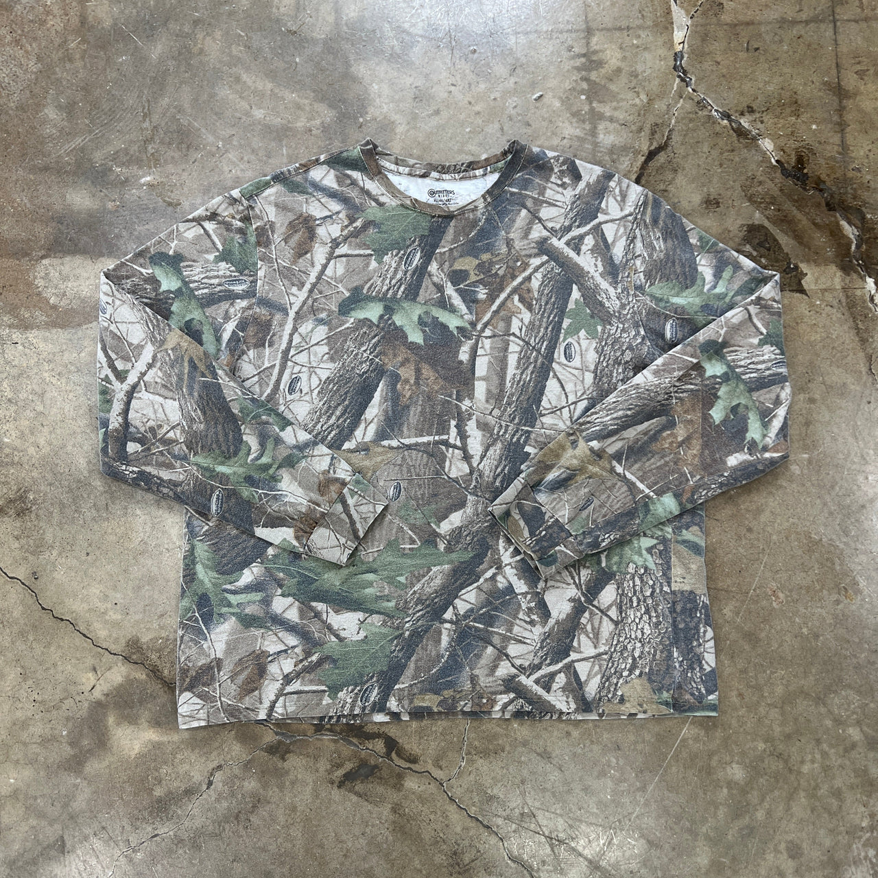 Realtree Hardwoods Realwood Camo LS Tee
