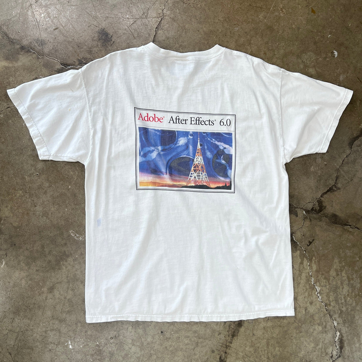 2003 Adobe After Effects 6.0 Creative Tech Tee