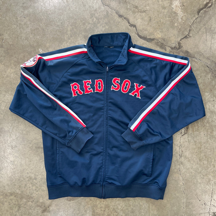 MLB Red Sox Stripe Sleeve Jacket