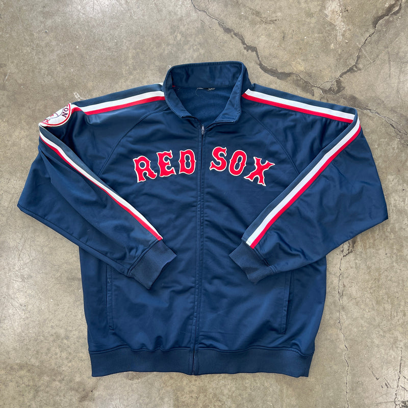 MLB Red Sox Stripe Sleeve Jacket