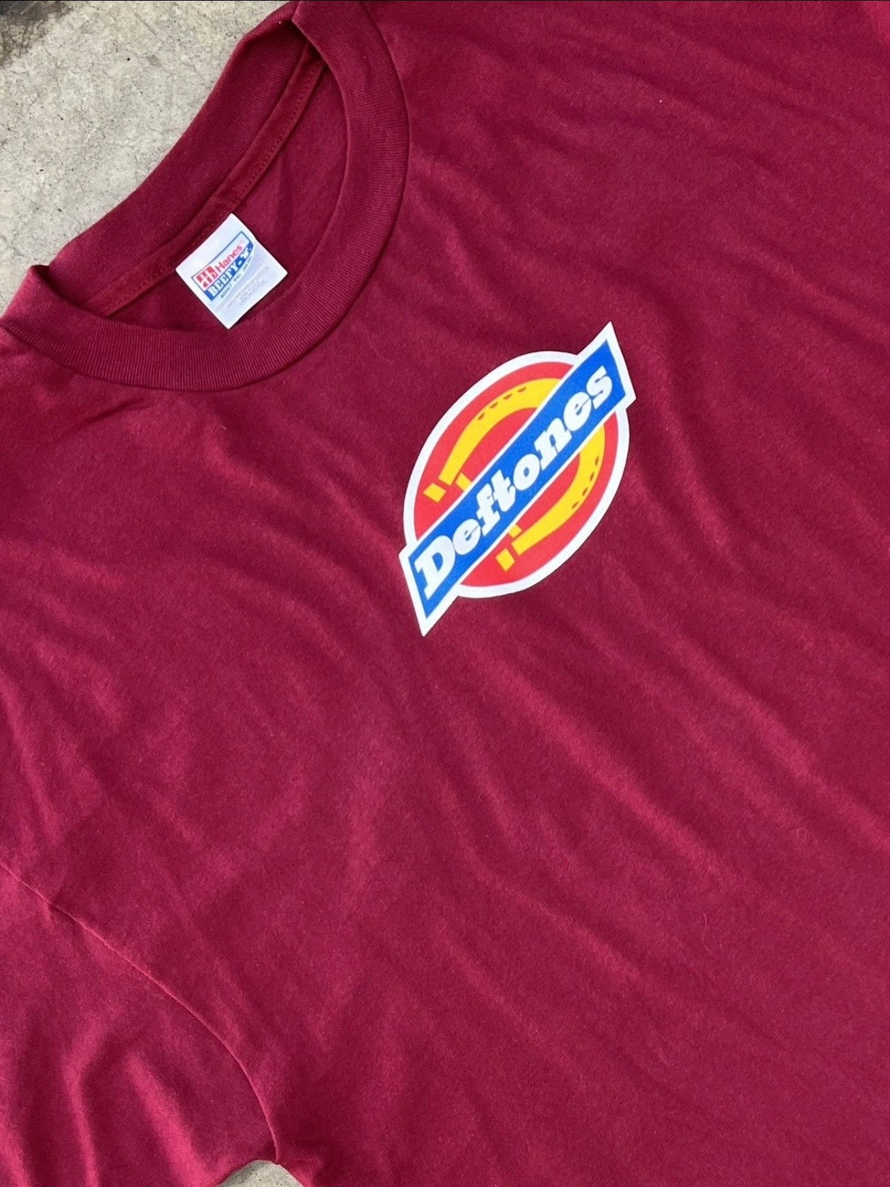 90s Deftones Dickies Band Tee Single Stitch