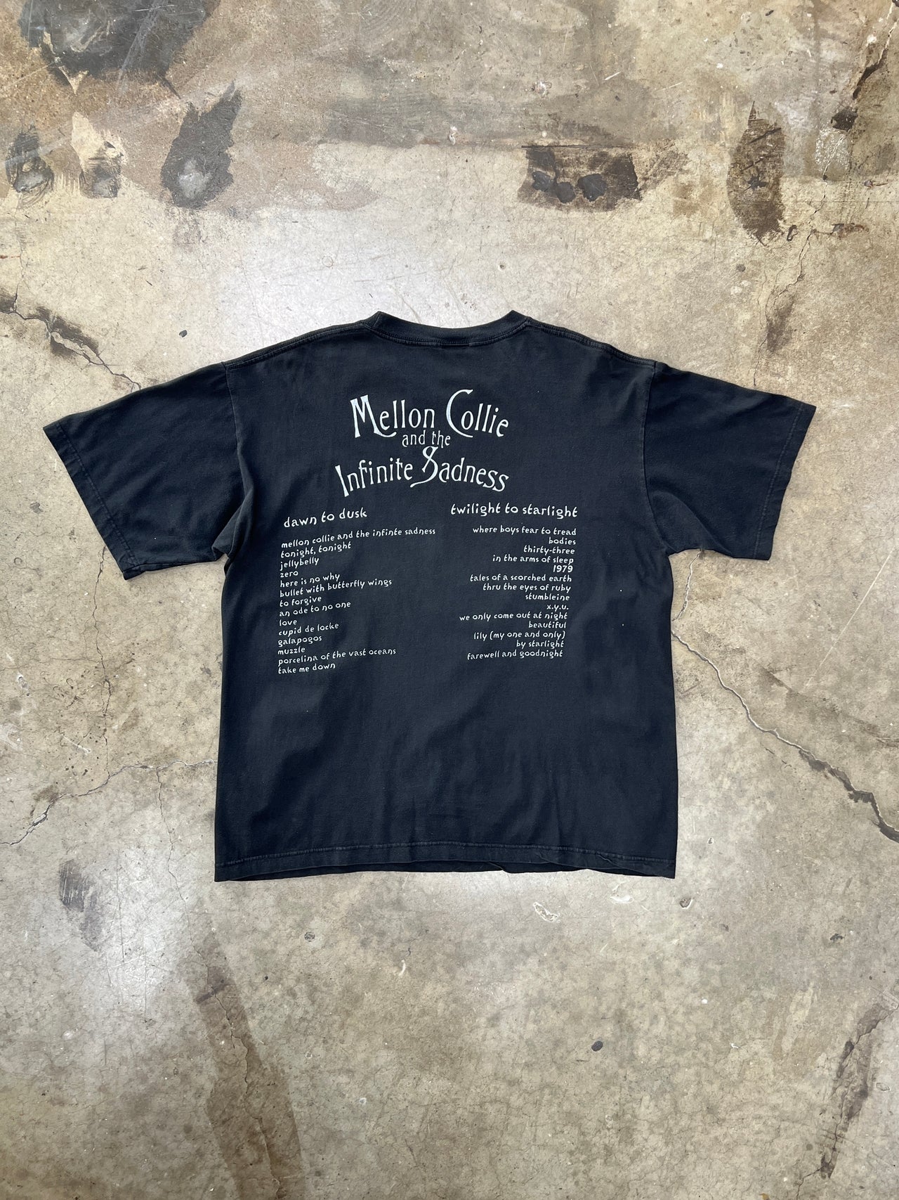 90s Smashing Pumpkins Mellon Collie and Infinite Sadness Giant Tee