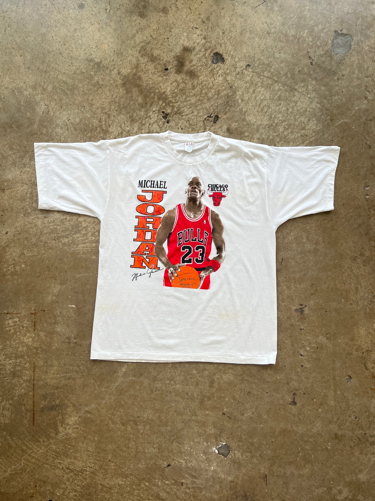 90s Michael Jordan Chicago Bulls  Single Stitch Tee
