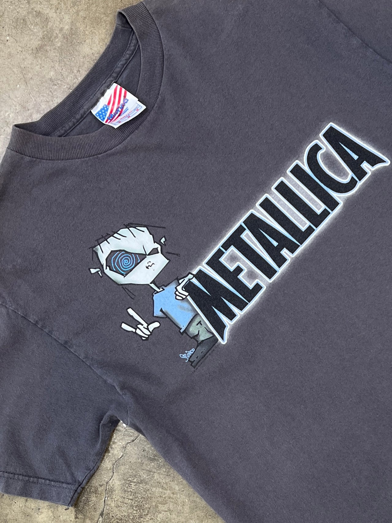 Y2K Metallica Suindo Band Tee Murinae