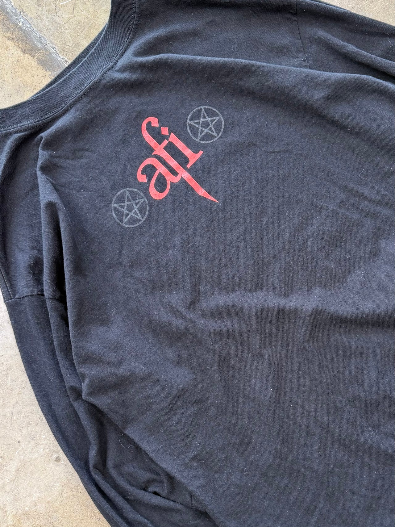 Afi A Fire Inside Pentagram Sing the Sorrow Band LS