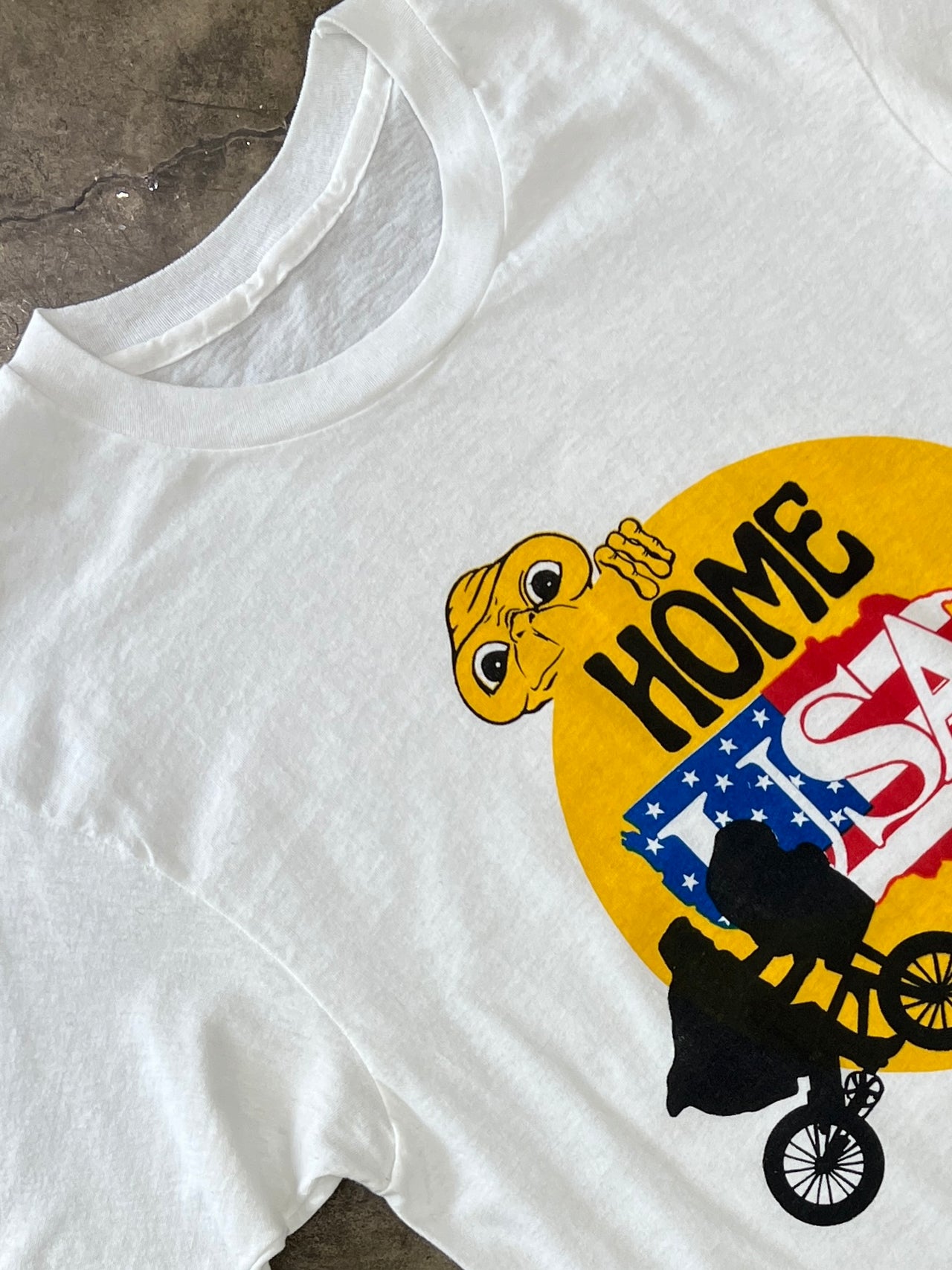 ET Come Home Desert Storm Military USA America Parody Tee