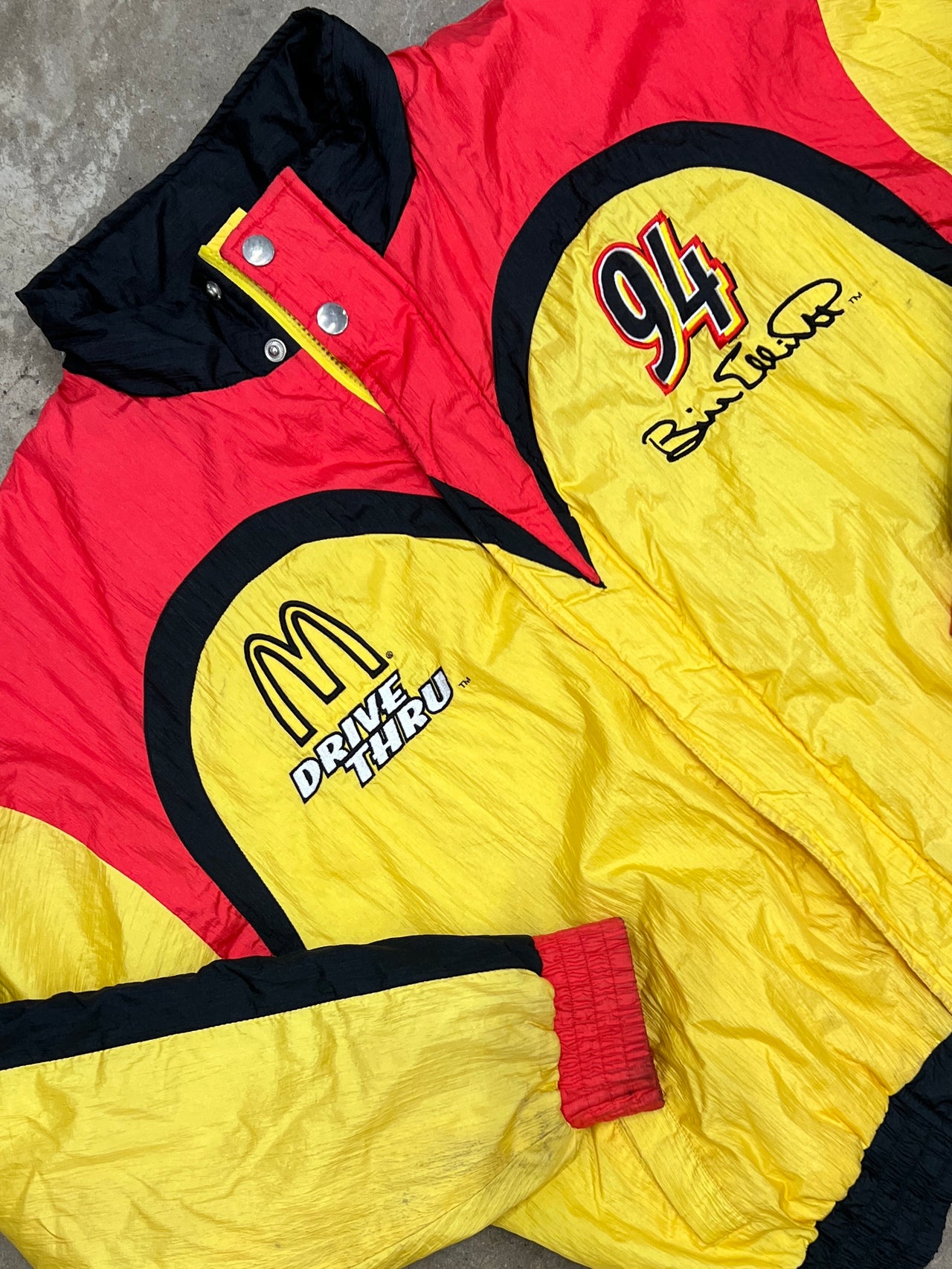 McDonald’s Race Team Jacket NASCAR Bill Elliot
