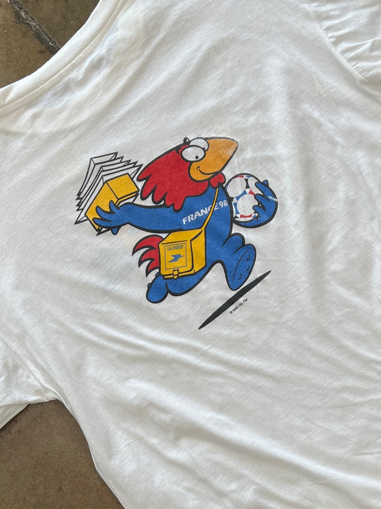 1998 France La Poste Soccer Tee
