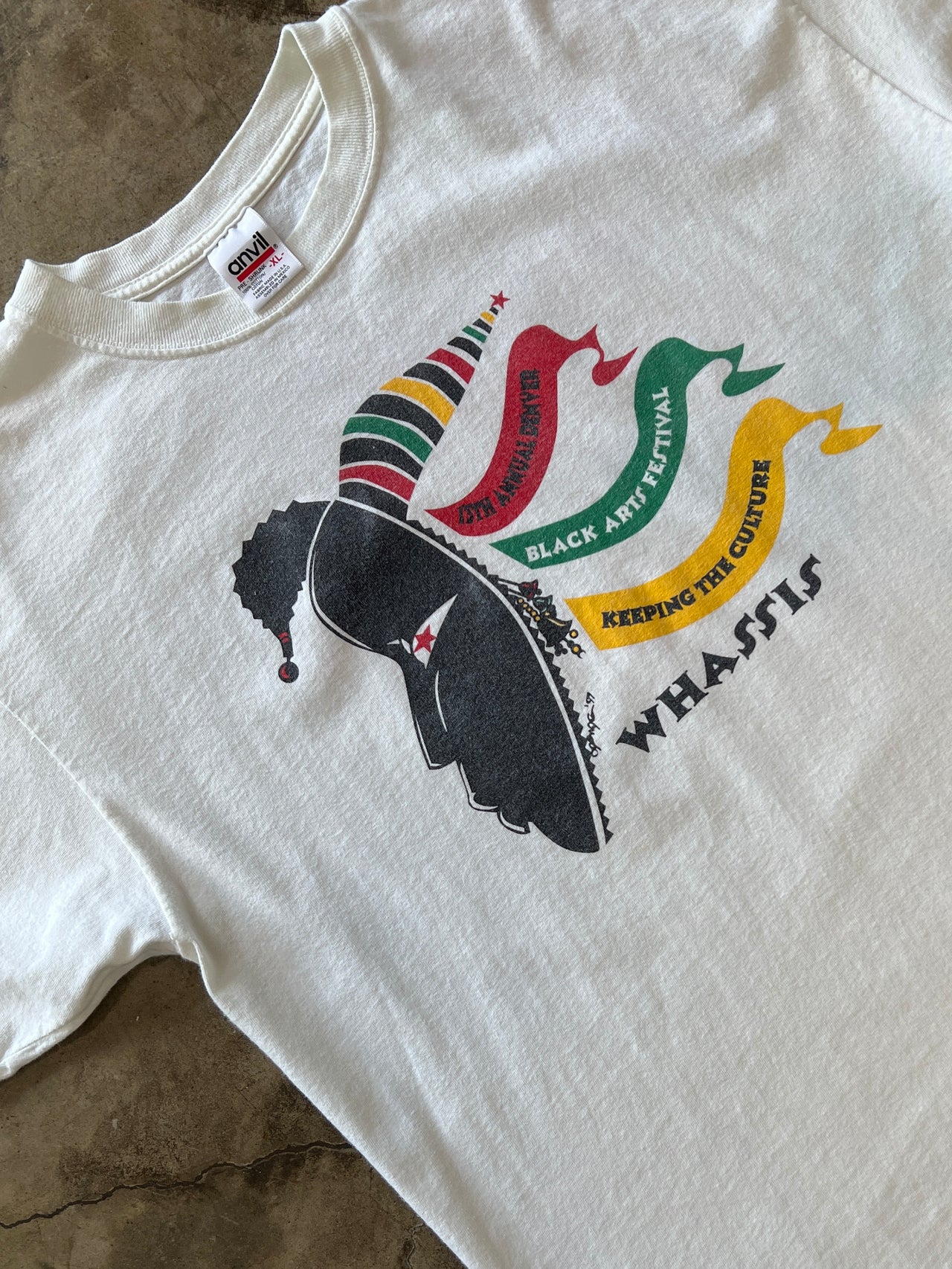 1997 Black History Black Arts Festival Denver Tee