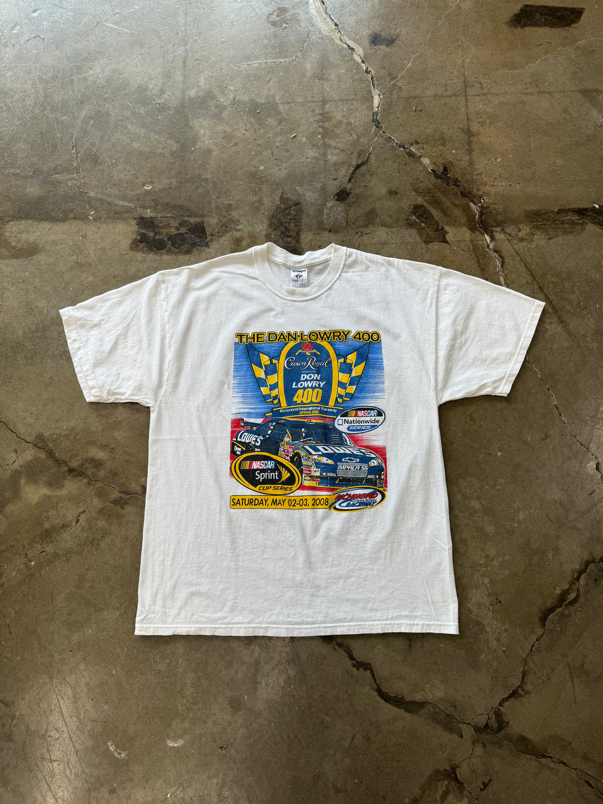 NASCAR Dan Lowry 400 Racing Tee