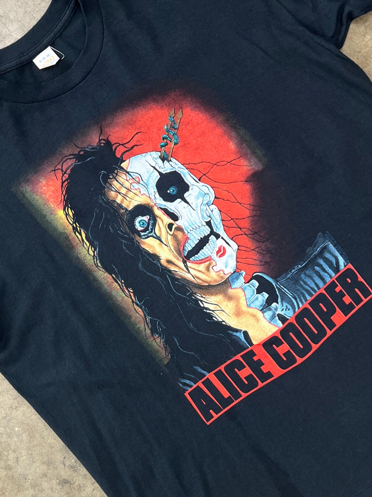 1989 Alice Cooper Trash Summer Tour Tee