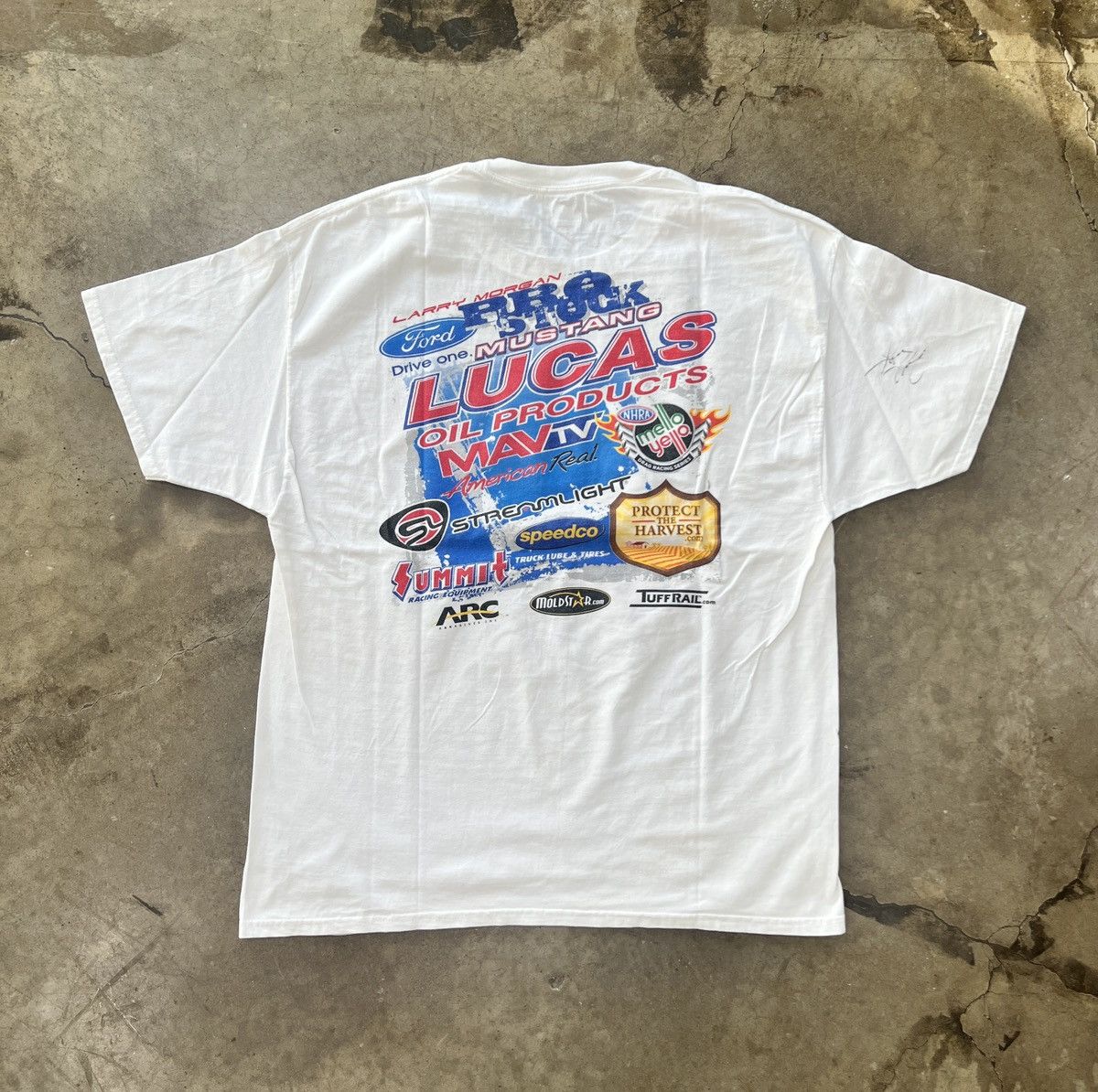 NASCAR Larry Morgan Tee