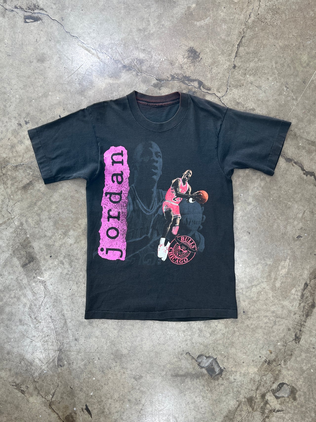 90s Michael Jordan Chicago Bulls Salem Sports Single Stitch Tee
