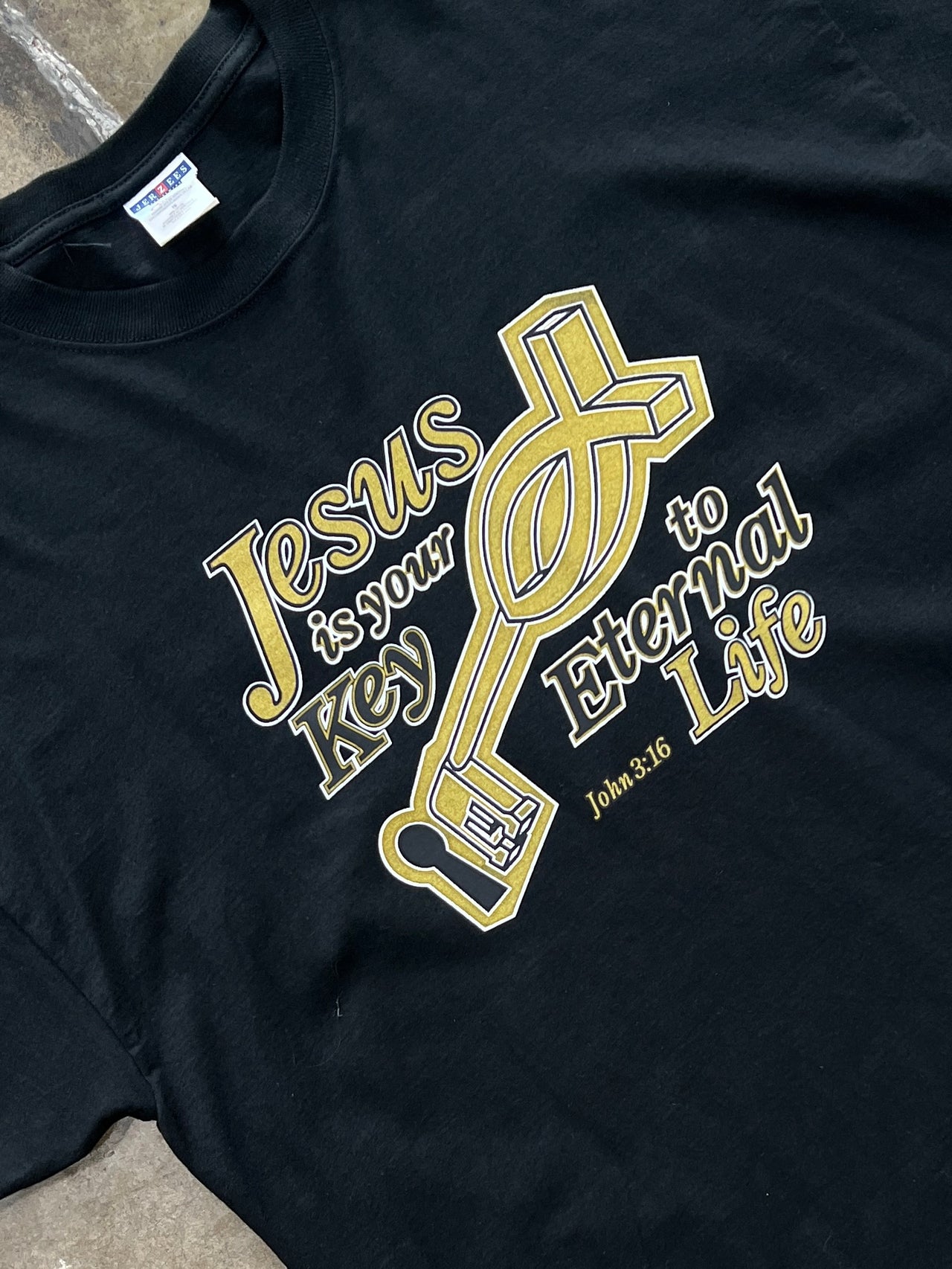 Jesus is the Key Eternal Life Religious Tee