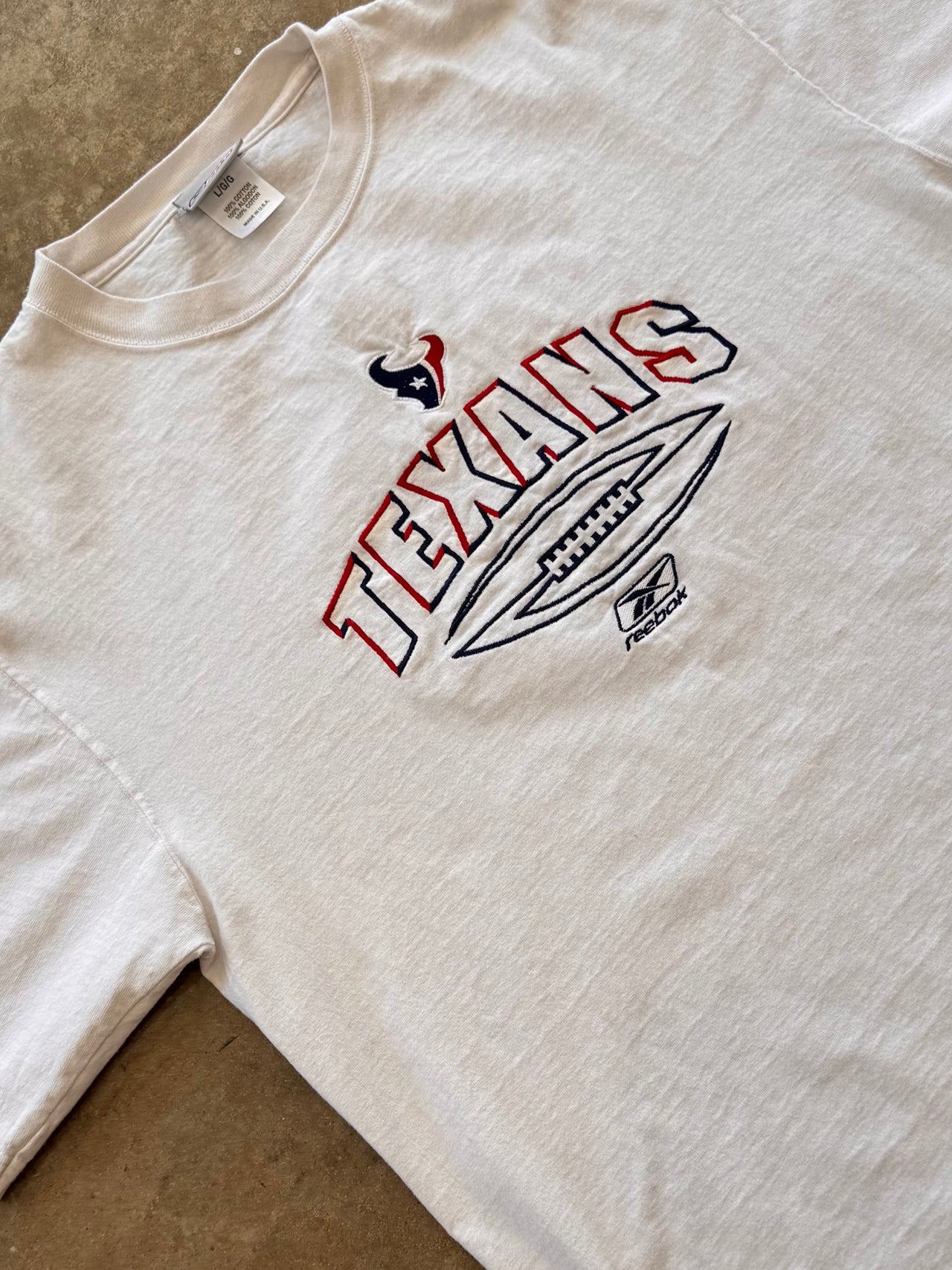 Y2K Reebok NFL Texans Tee