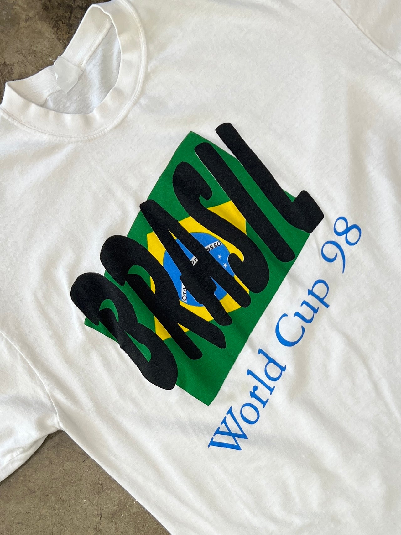 1998 FIFA World Cup Brazil Soccer Tee