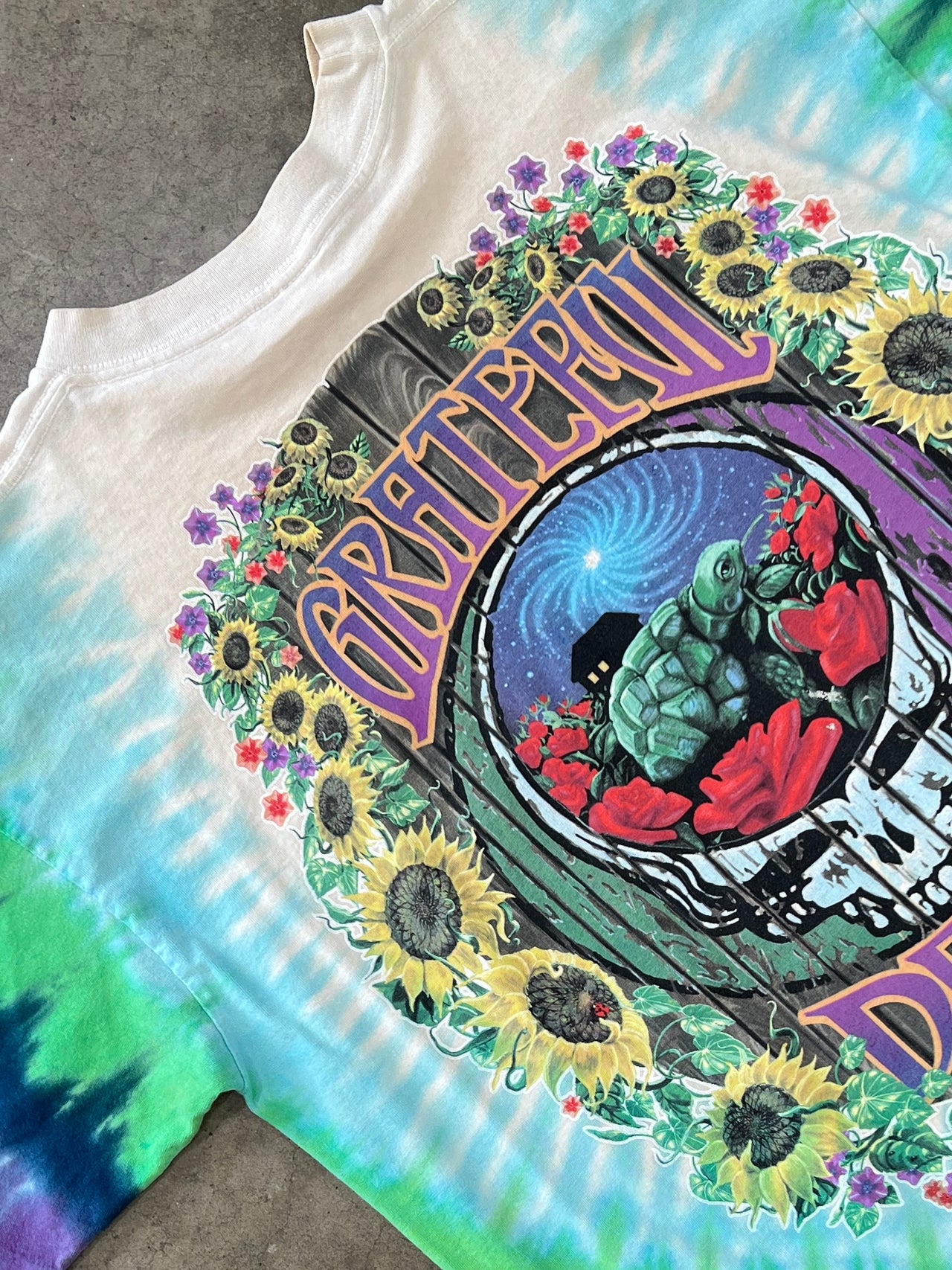 1999 Grateful Dead Terrapin Station Turtle Band Tee