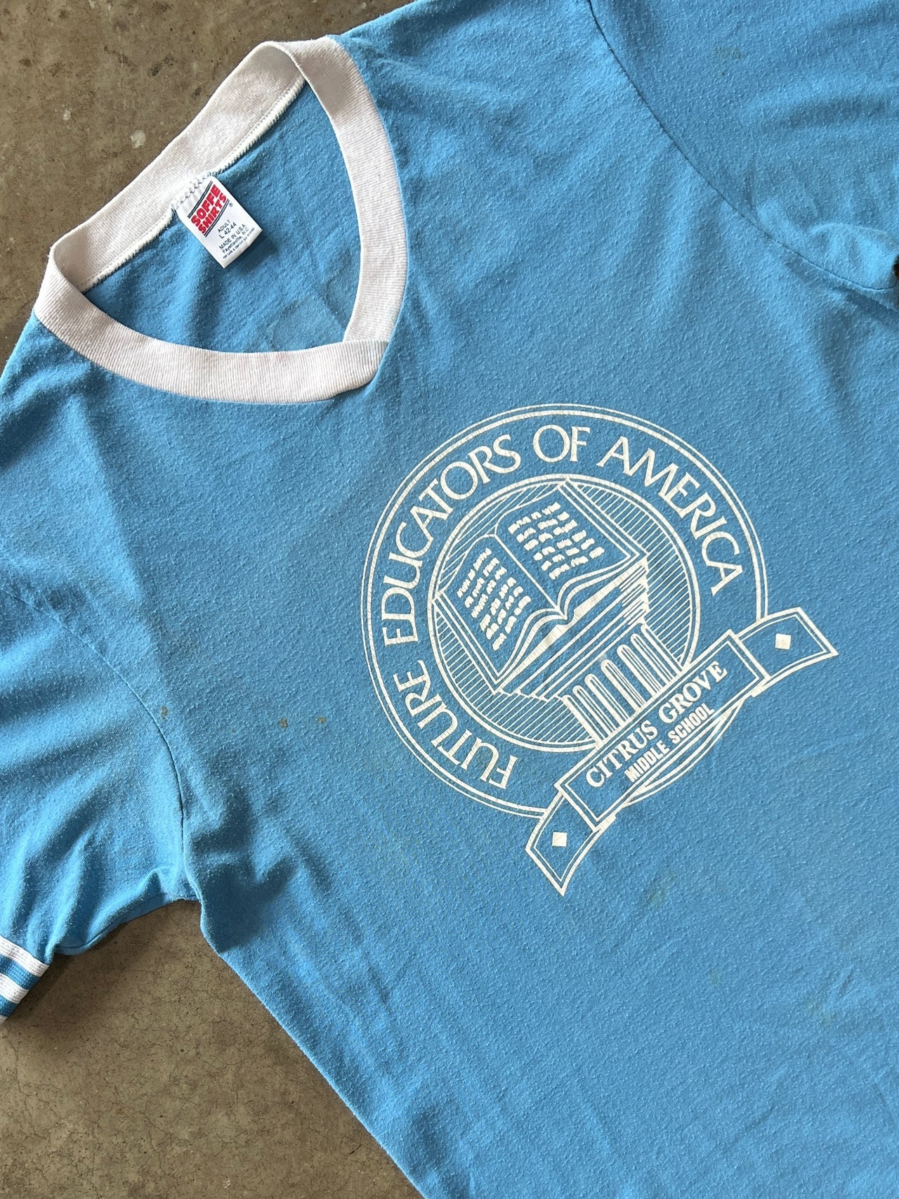 90s Vneck Future Educators of America Tee