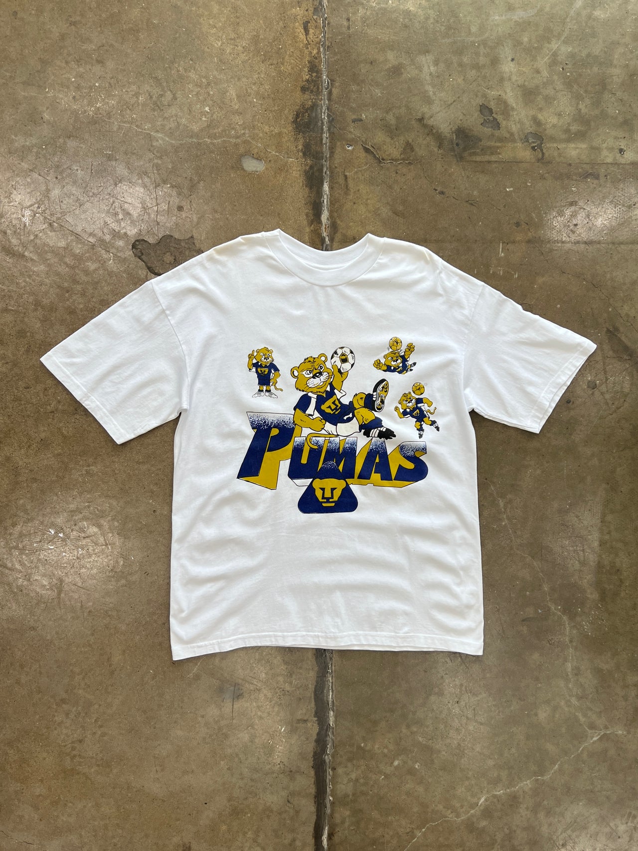 90s Pumas UNAM Soccer Mascot Tee