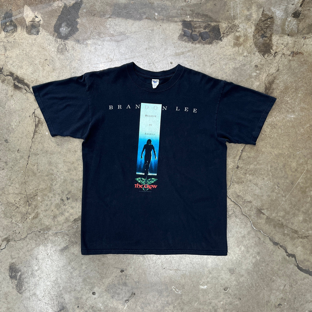 2007 Brandon Lee The Crow Believe in Angels Anvil Tee
