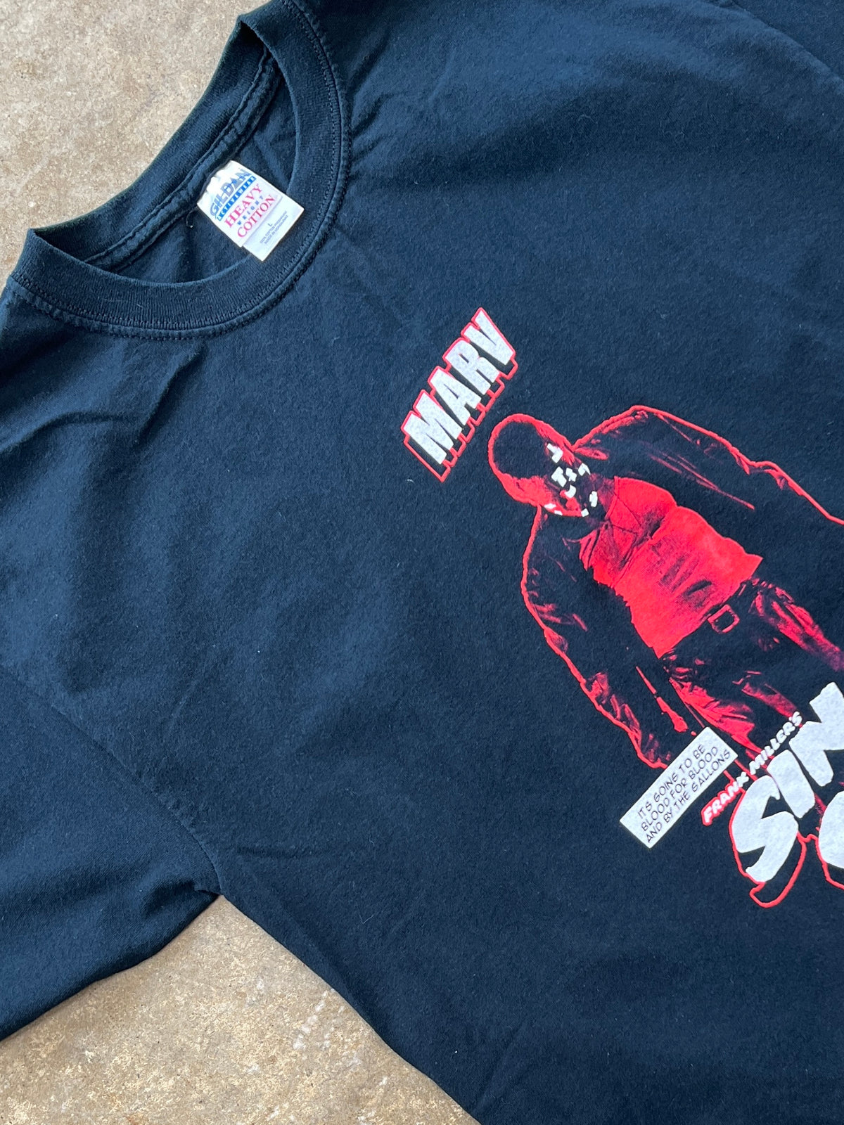 2005 Sin City Marv Movie Tee
