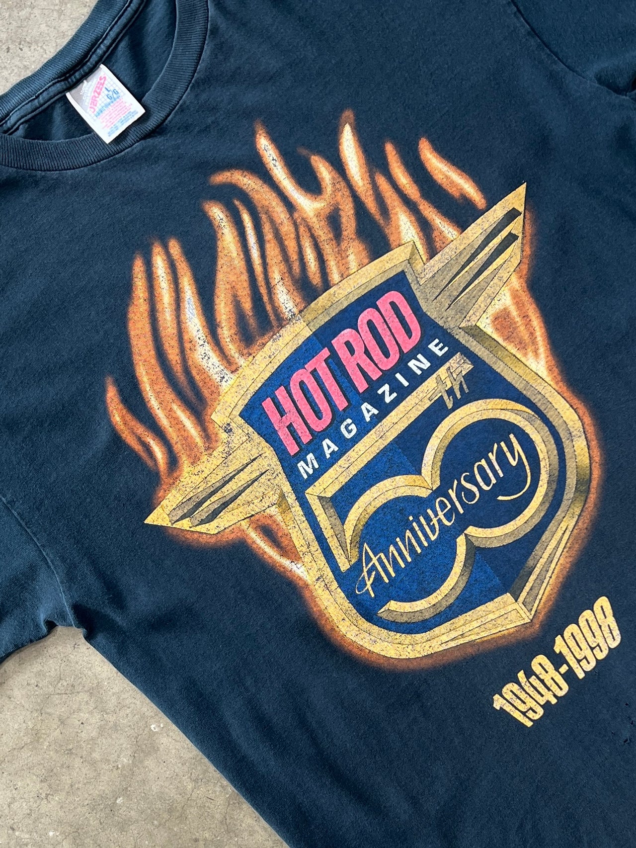 1998 Hot Rod Magazine Flame Tee